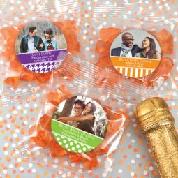 Photo Gummy Bear Favors - Champagne Flavor