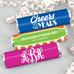 Adult Birthday Breath Savers Mint Rolls