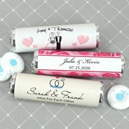 Personalized Breath Savers Mint Rolls