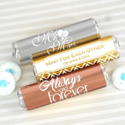 Metallic Foil Breath Savers Mint Rolls