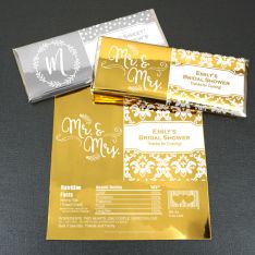 Metallic Foil Hershey's Bar Wrappers