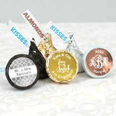 Metallic Foil Hershey's Kisses Favors