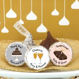 Hershey Exclusive "I DO" Plume Wedding Kisses