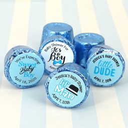 Baby Boy Hershey's Rolo Chocolate Favors