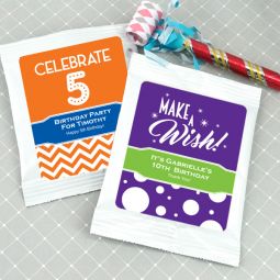 Kids Birthday Cocoa Favors