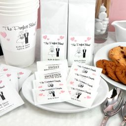 Personalized Wedding Sugar Packets (Set of 100)