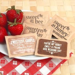 Personalized Honey Packets - Silhouette Collection (Set of 100)