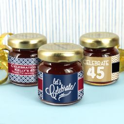 Adult Birthday Jam Favors