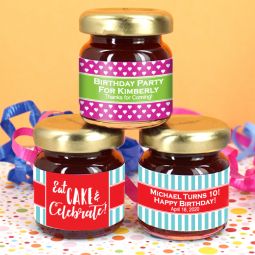 Kids Birthday Jam Favors