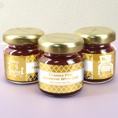 Metallic Foil Jam Favors