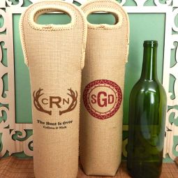 Monogram Wine Tote