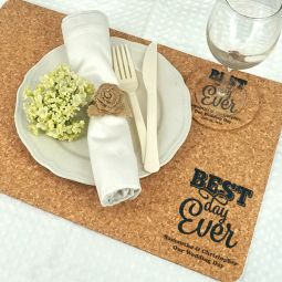 Personalized Cork Placemats