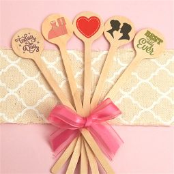 Custom Wood Stirrers