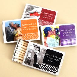 Photo Matches - Set of 50 (White Box)