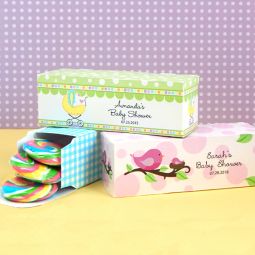 Rectangular Baby Shower Favor Boxes