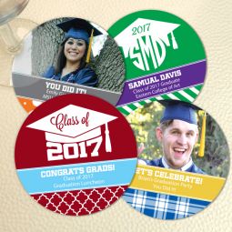 Graduation Paper Coasters