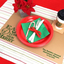 Holiday Kraft Placemats