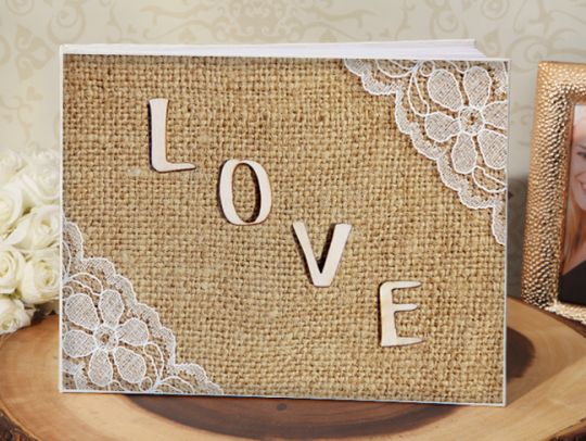 Rustic love guest book Rustic love guest book