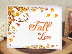 Fall in love guest book
