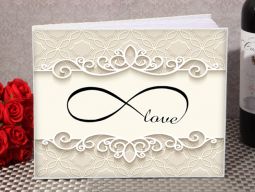 Infinite love guest book