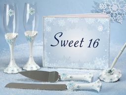 Winter Sweet 16 accessory set