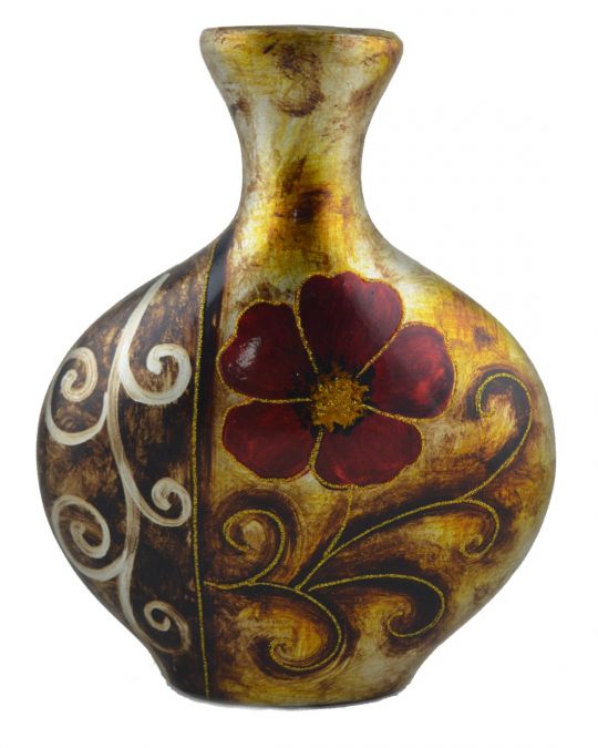Verona Design Thirteen Inch Ceramic Vase Verona Design Thirteen Inch Ceramic Vase