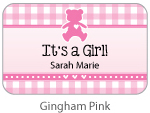 Gingham Pink