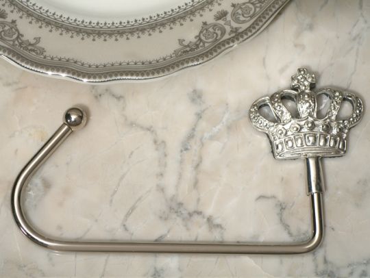 Silver Royal Crown bag holder Out of Stock Until 5-30-18 Silver Royal Crown bag holder Out of Stock Until 5-30-18