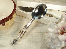 Murano design ice cream scoop Damask